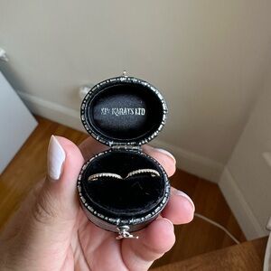 XIV Karat Diamond Earrings.